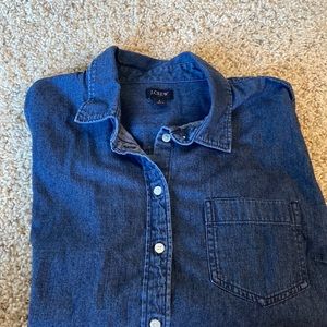 J crew chambray shirt